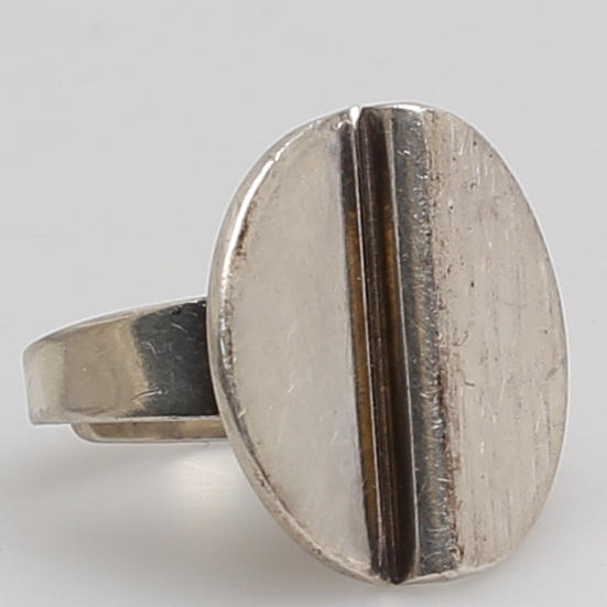 RING i sterlingsilver, Karl Erik Palmberg för Alton, Falköping, 1973.
