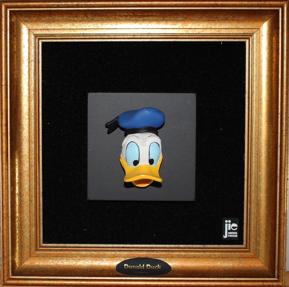 TAVLA, keramik, Donald Duck, JIE.