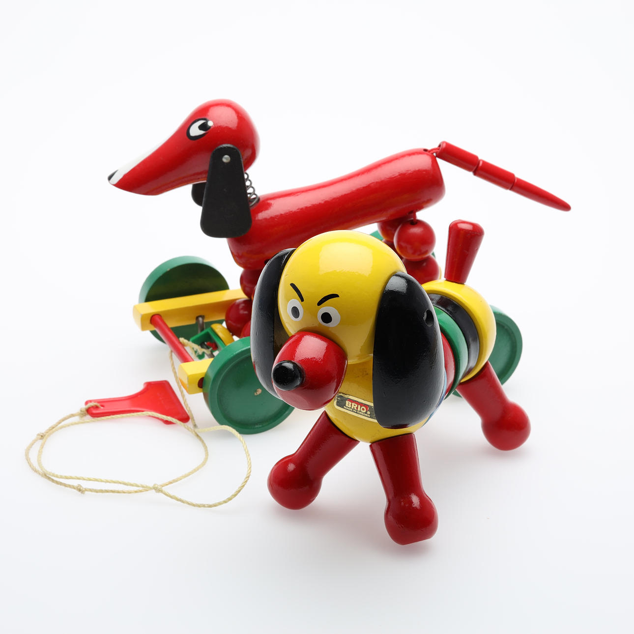 LEGETØJ BRIO, hunde, 2 stk.