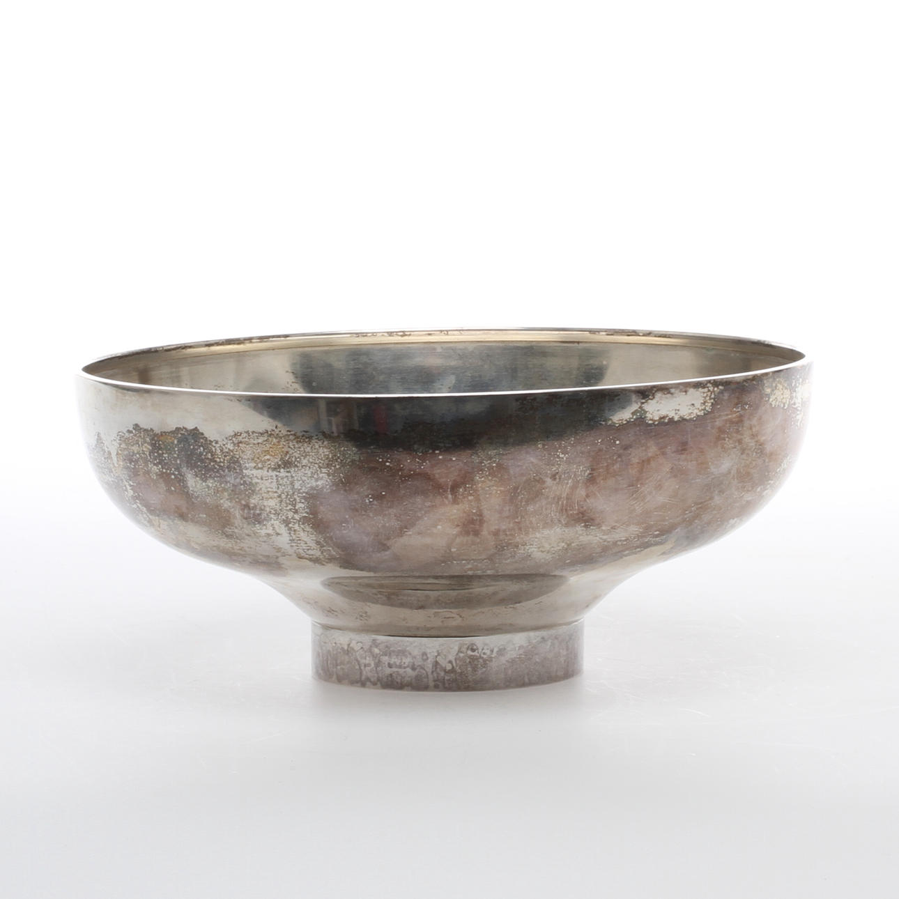 SKÅL PÅ FOT, silver, Bengt Liljedahl, Stockholm, 1975.