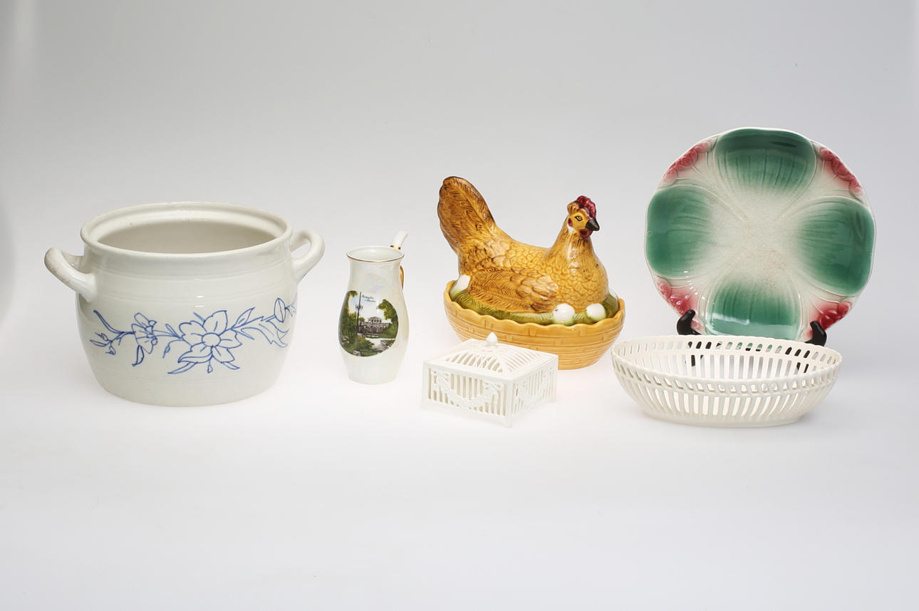 PARTI KERAMIK, 6 delar, 1900-tal.