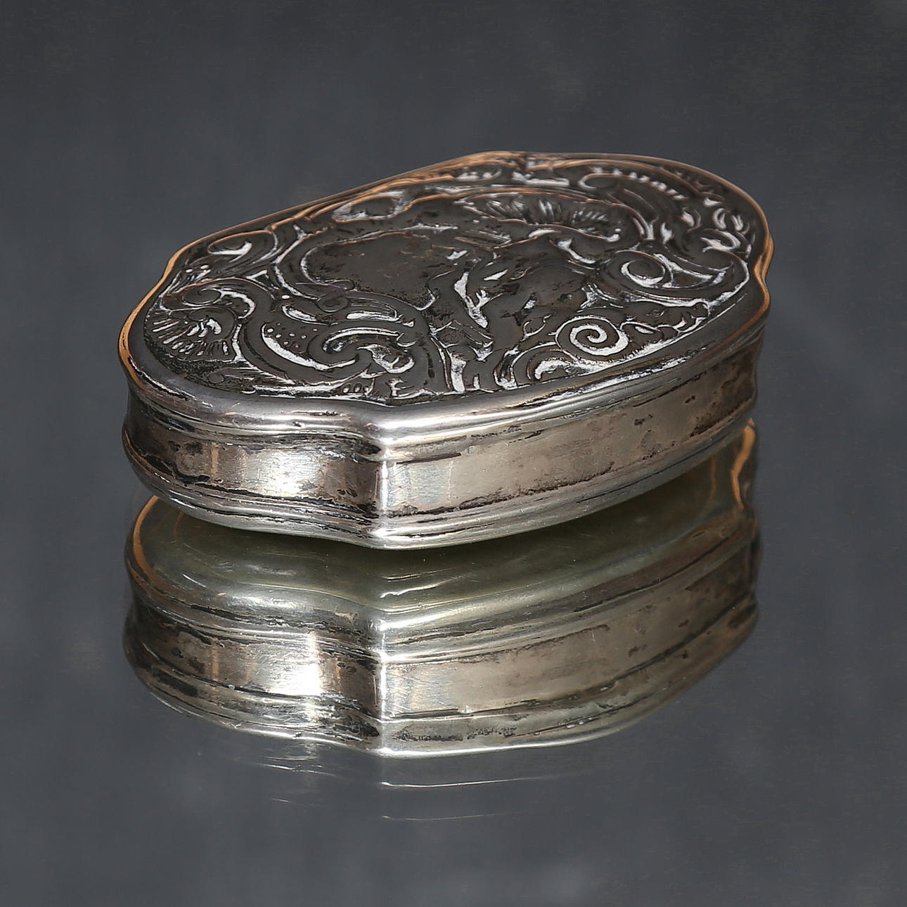 DOSA, silver, indistinct stamps, rococo, 18th century. Silver & Metals ...