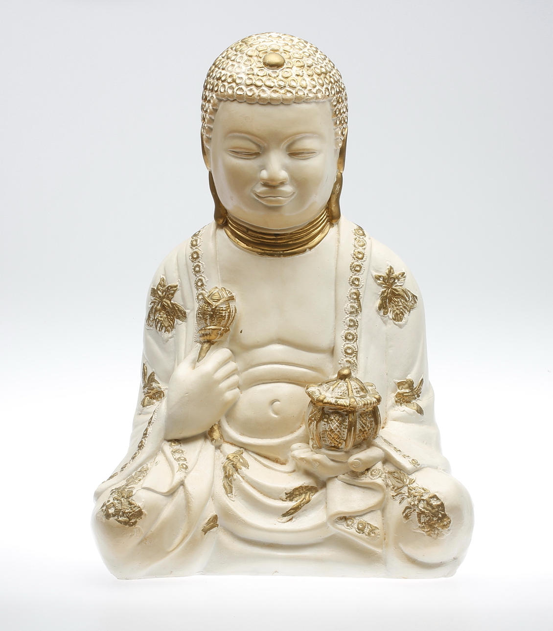 BUDDA, konstmassa, 1900-tal.