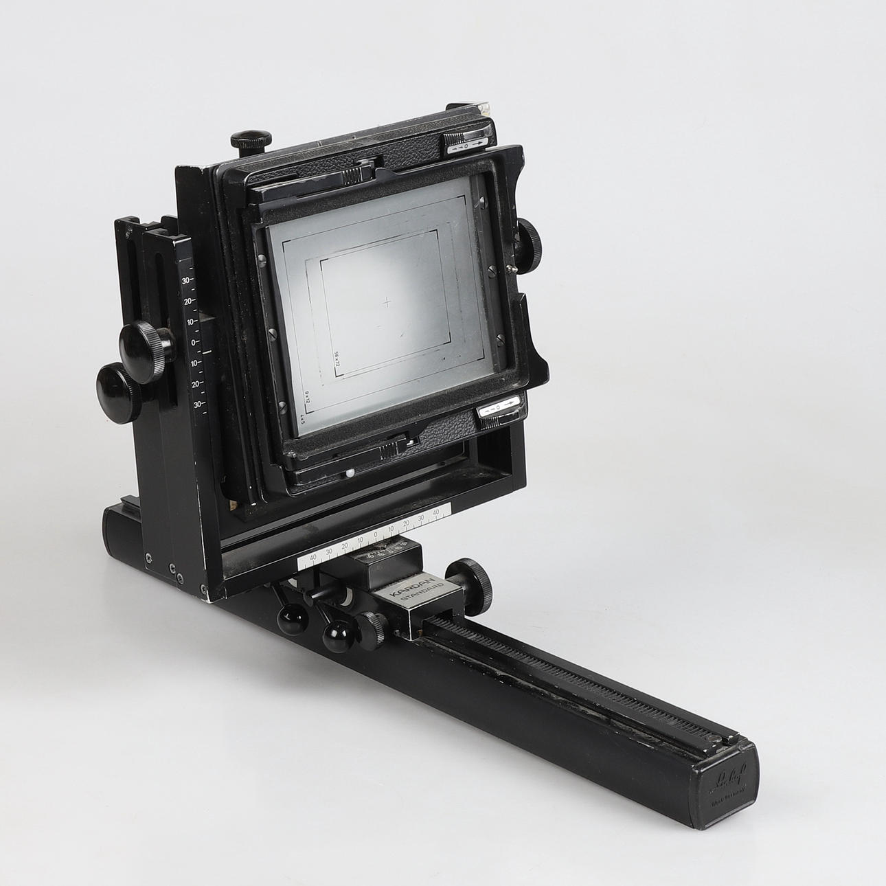 KAMERA, Linhof Kardan, 4x5, Einschienenbahn.