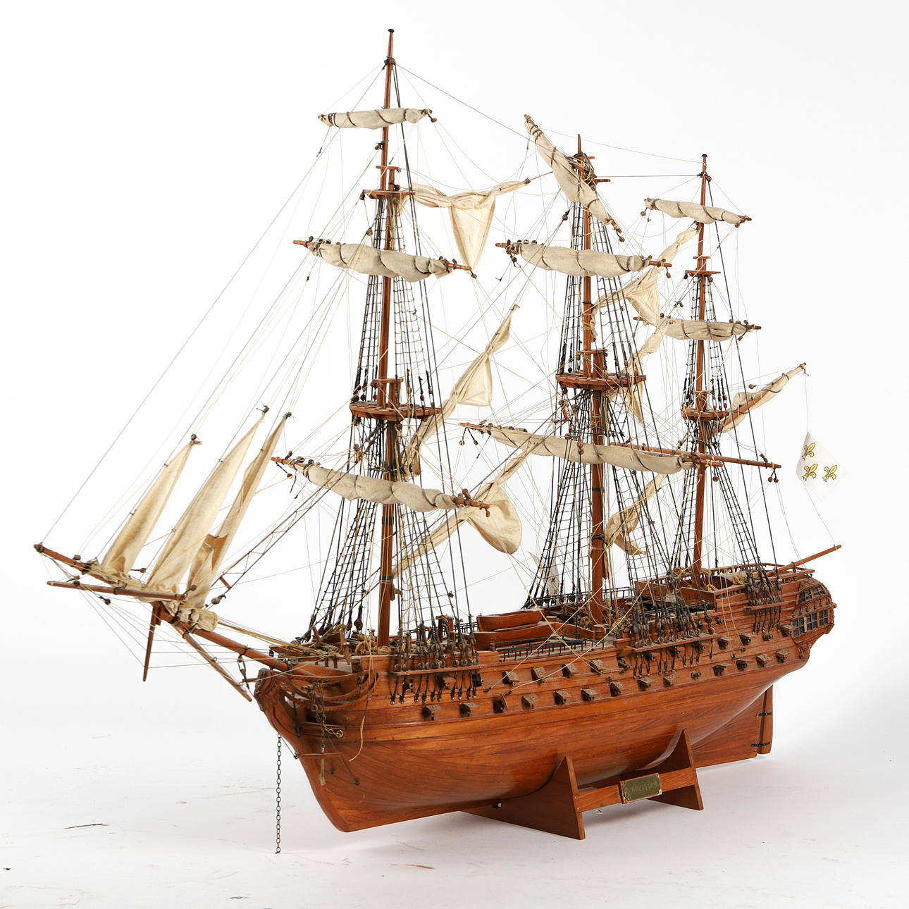 MODEL SHIP, "Superbe" 1784.