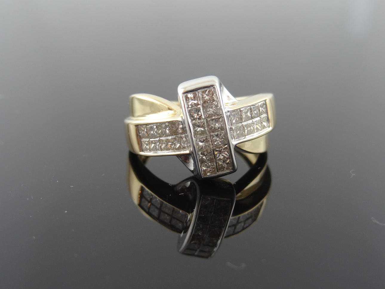 MODERNA PRINCESS Cocktail Diamantring 1,12cts.