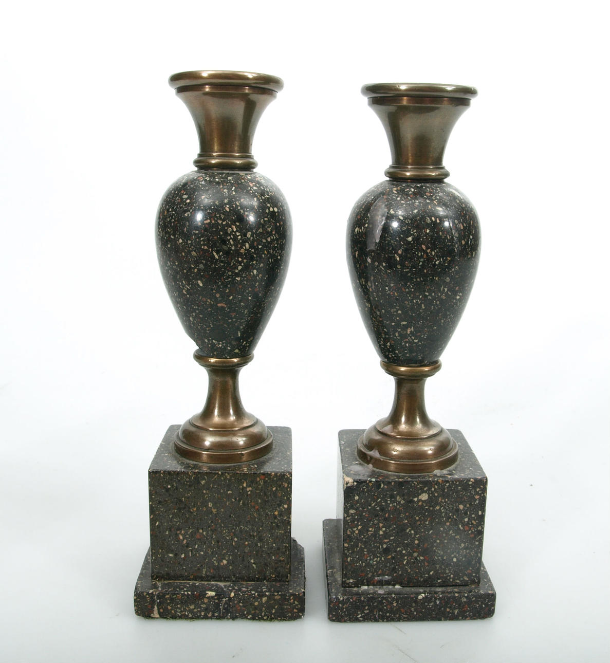 LJUSSTAKAR, ett par, tidigt 1800-tal.