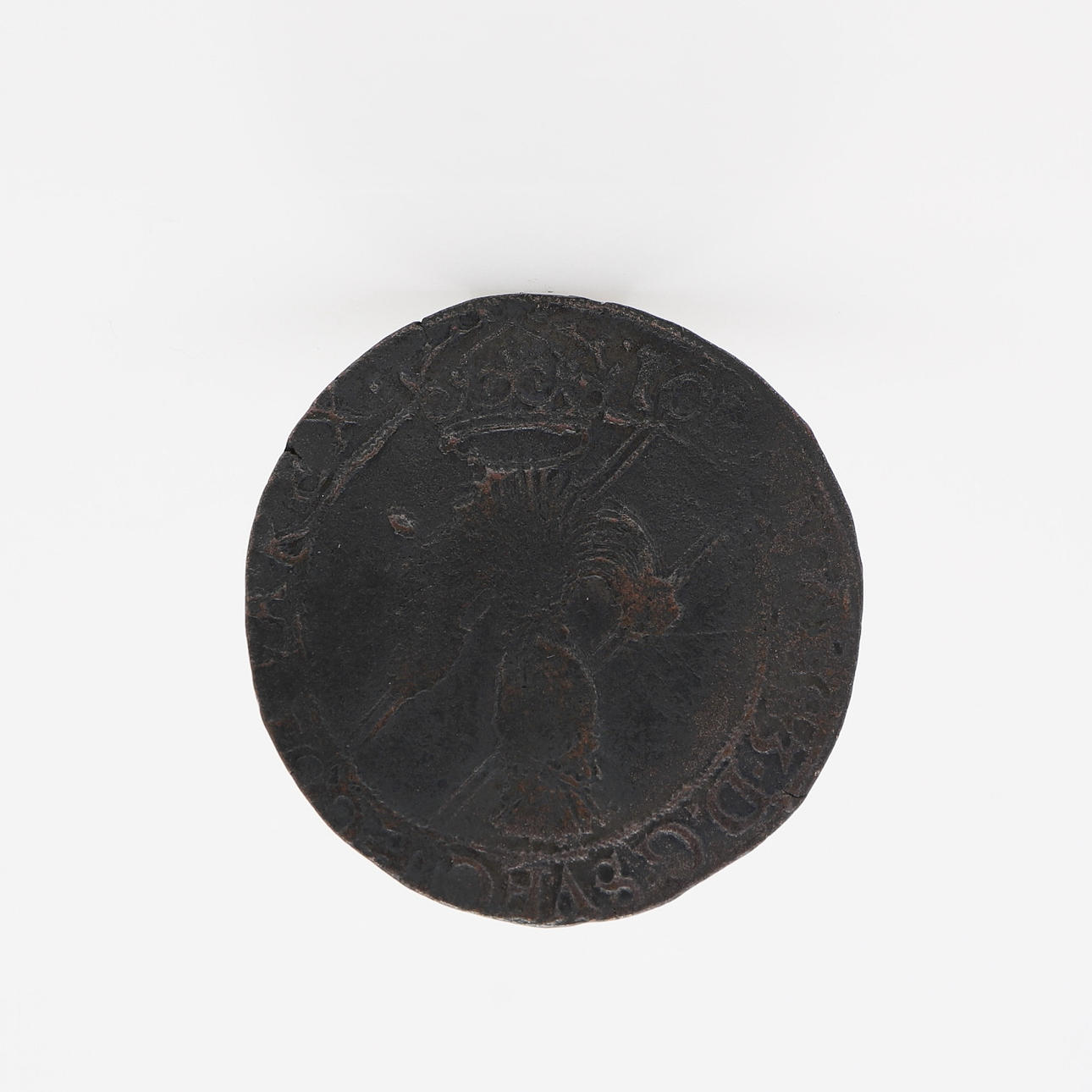 1 MARCO, MONEDA DE COBRE, 1591, Johan III.