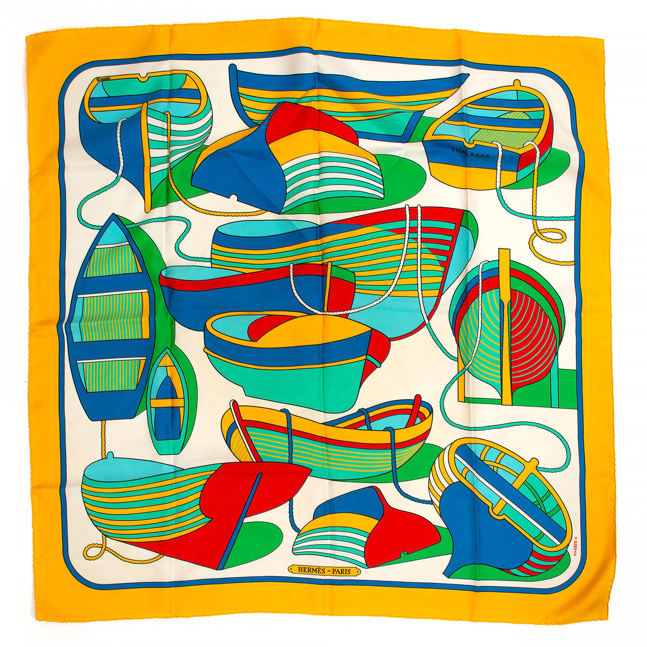 HERMÈS, Schal, Thalassa.