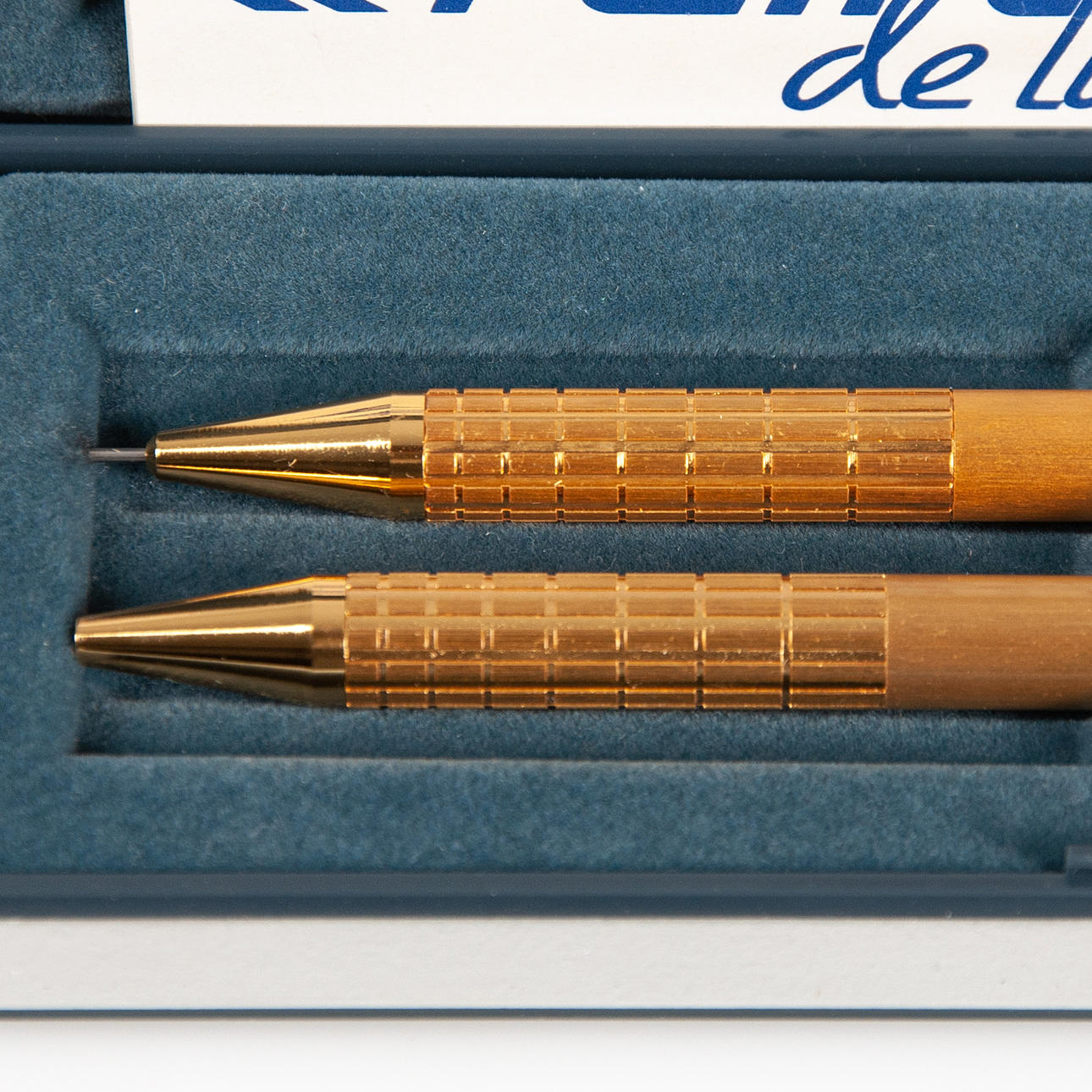 PEN SET, Staedtler Micromatic 777 gold-plated, 1980s