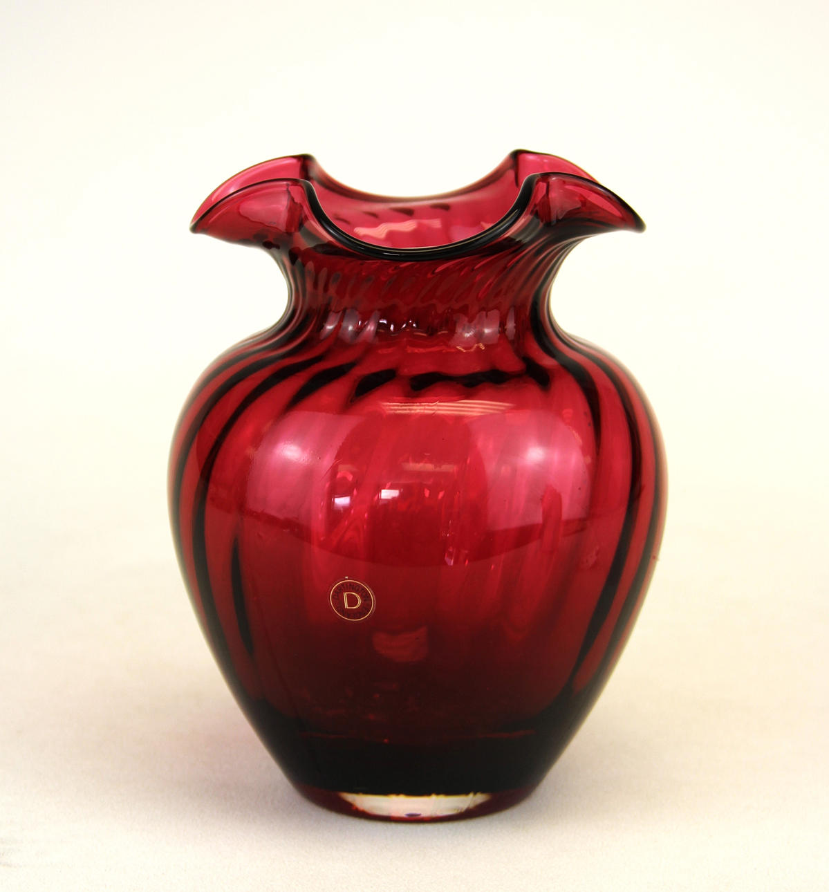 DARLINGTON RÄFFLAD TRANBÄR GLASVAS.