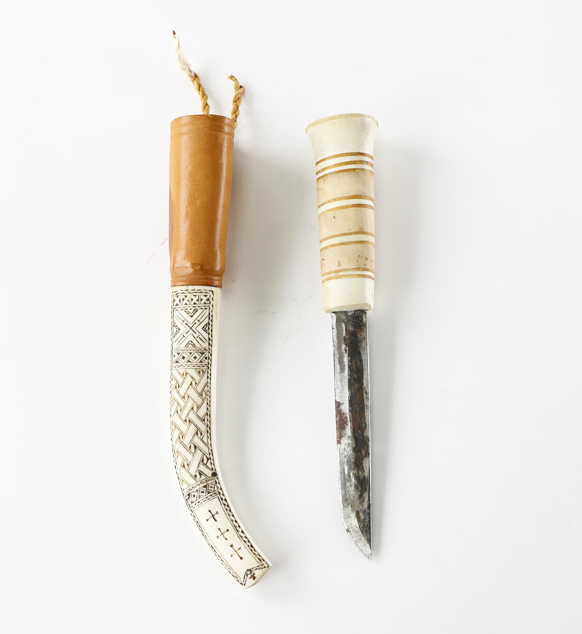 SAME KNIFE, Knut Dahlgren, Arjeplog, signed, 1900s.
