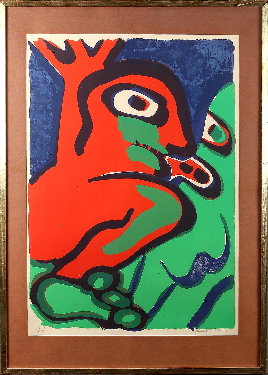 BENGT LINDSTRÖM. Litografi, signerad och märtk EA.