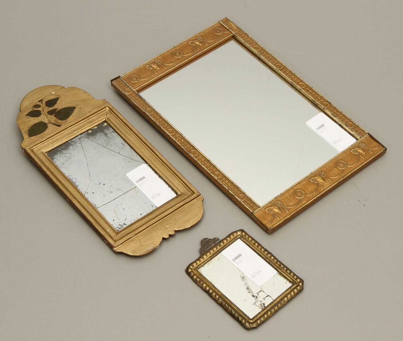 SPEGLAR, 3 ST, 1800 TAL.