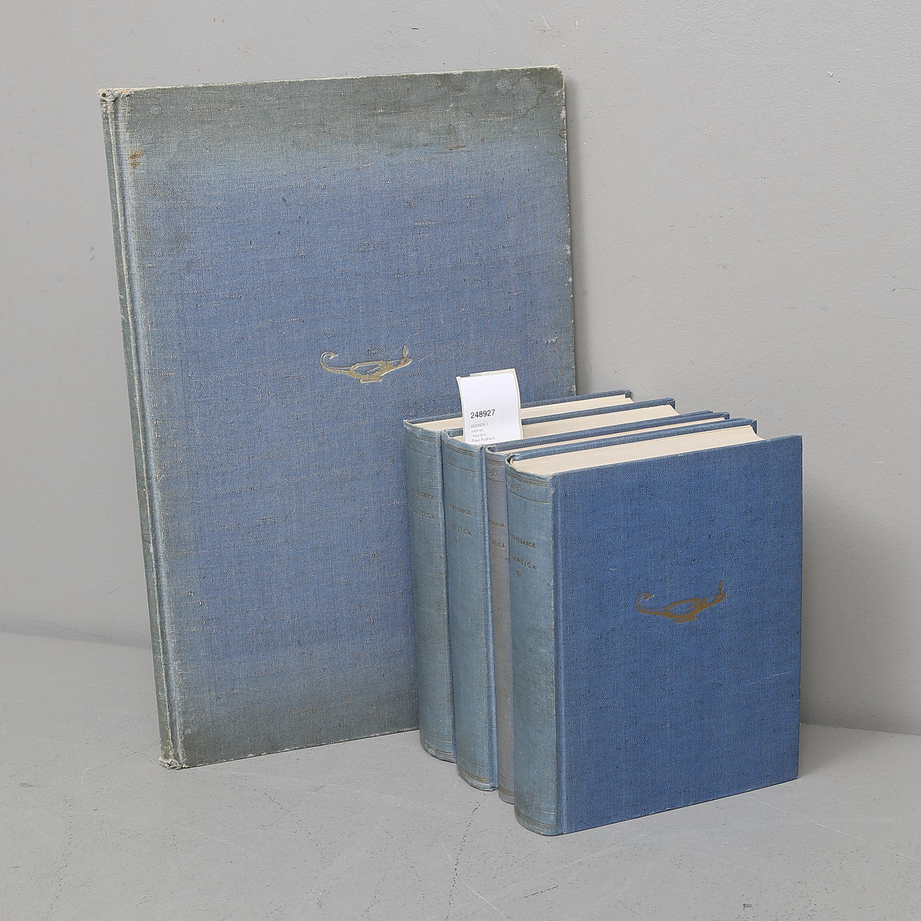 BÖCKER, 5 volymer, "Atlantica", Plaus Rudbeck, Uppsala.