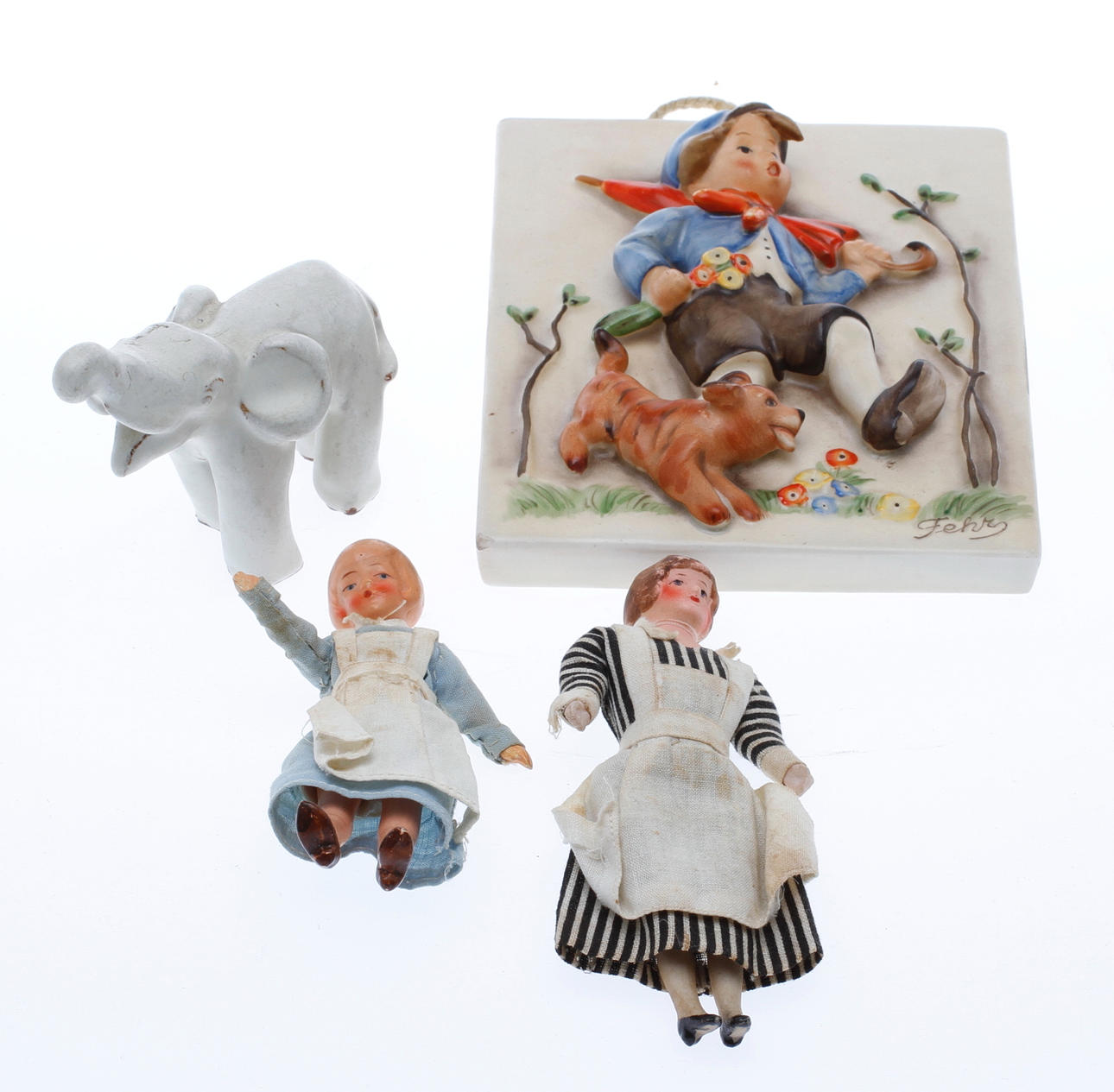 PARTI DIVERSE, bl.a. Goebel och porslinsdockor.