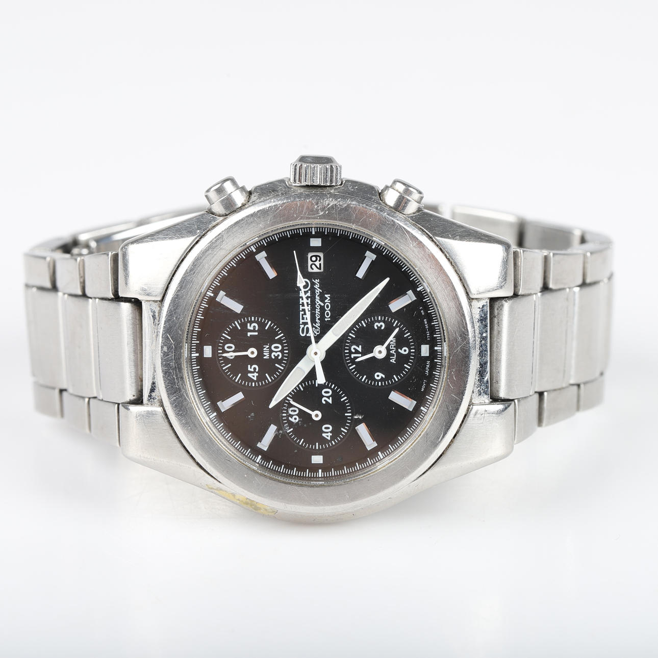 KELLO, Seiko Chronograph, teräs.