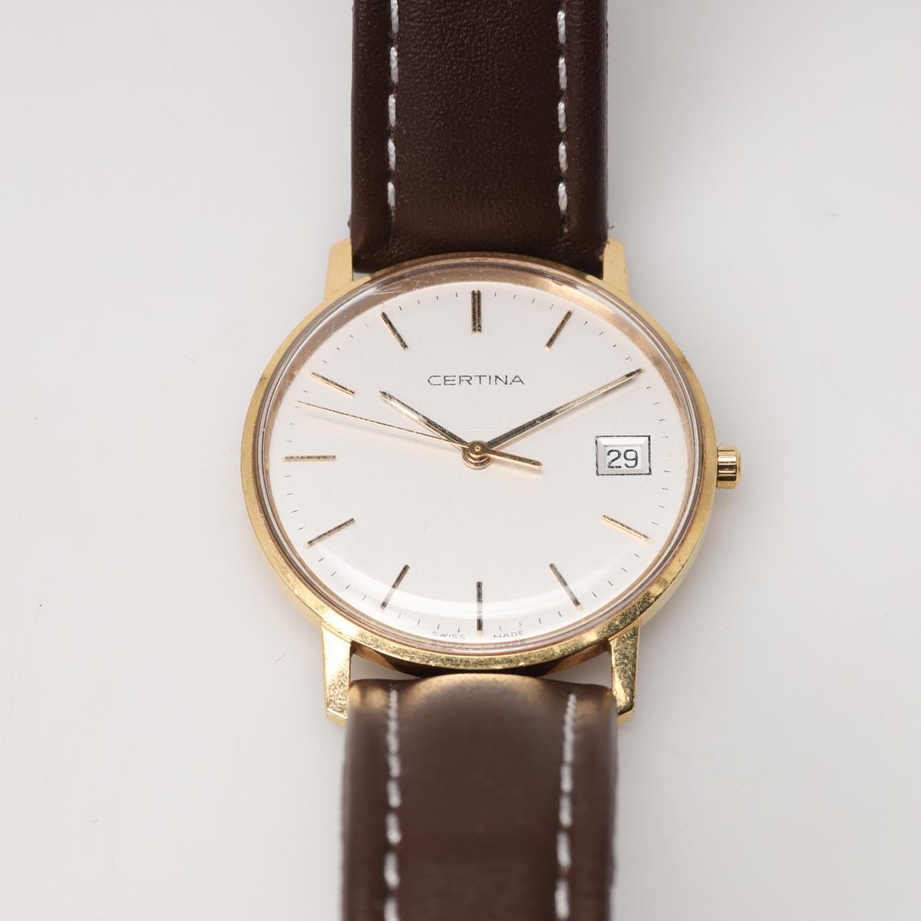 RELOJ DE PULSERA, Certina, oro 18K.
