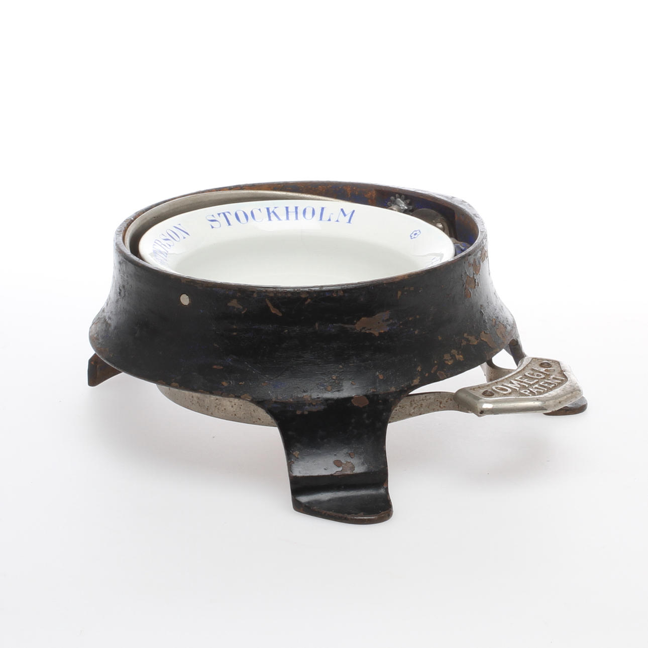 SPOTTKOPP "Omega", omkring 1900.