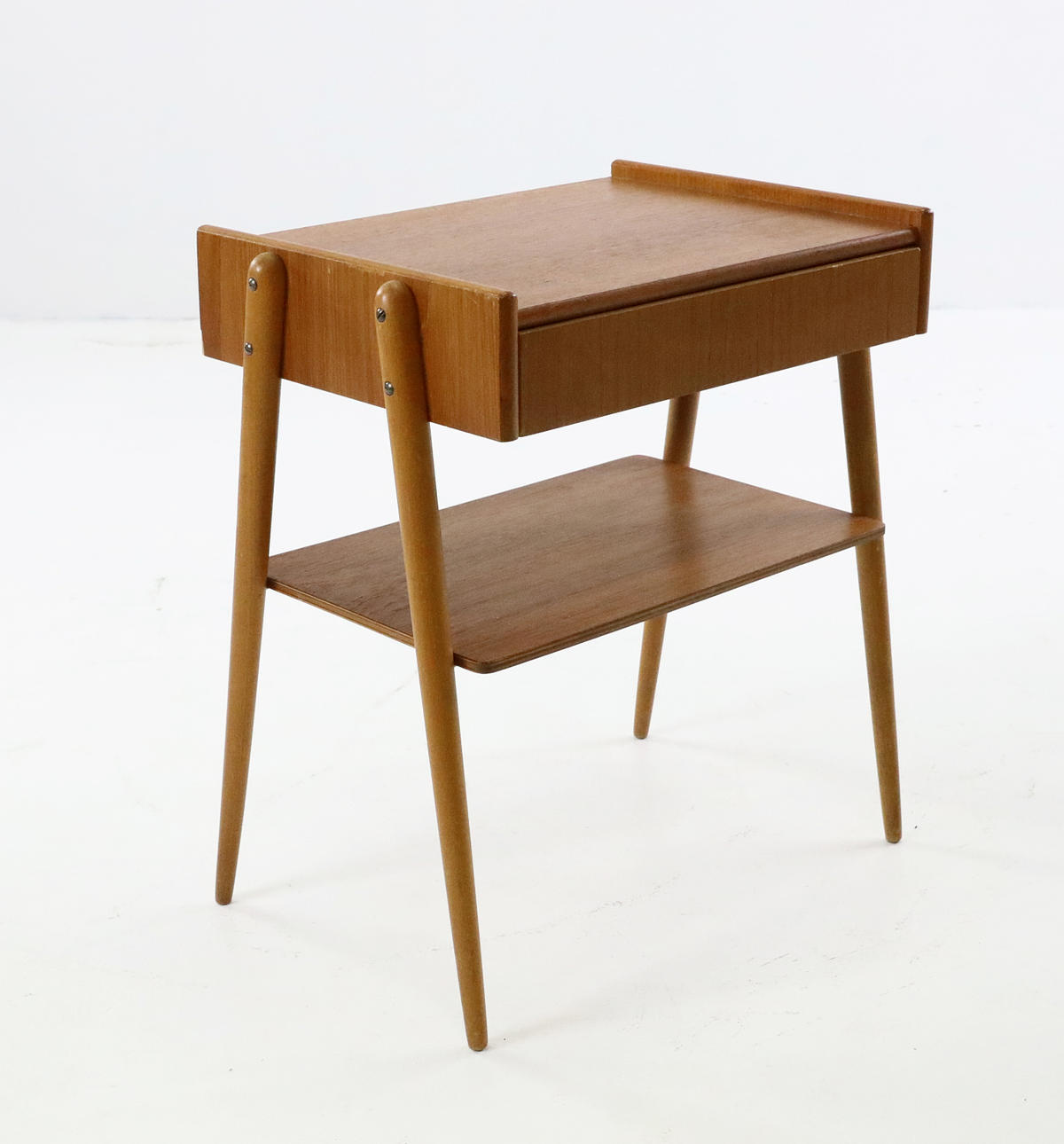 BED TABLE, teak, AB Carlström & Co Möbelfabrik, 1960s.