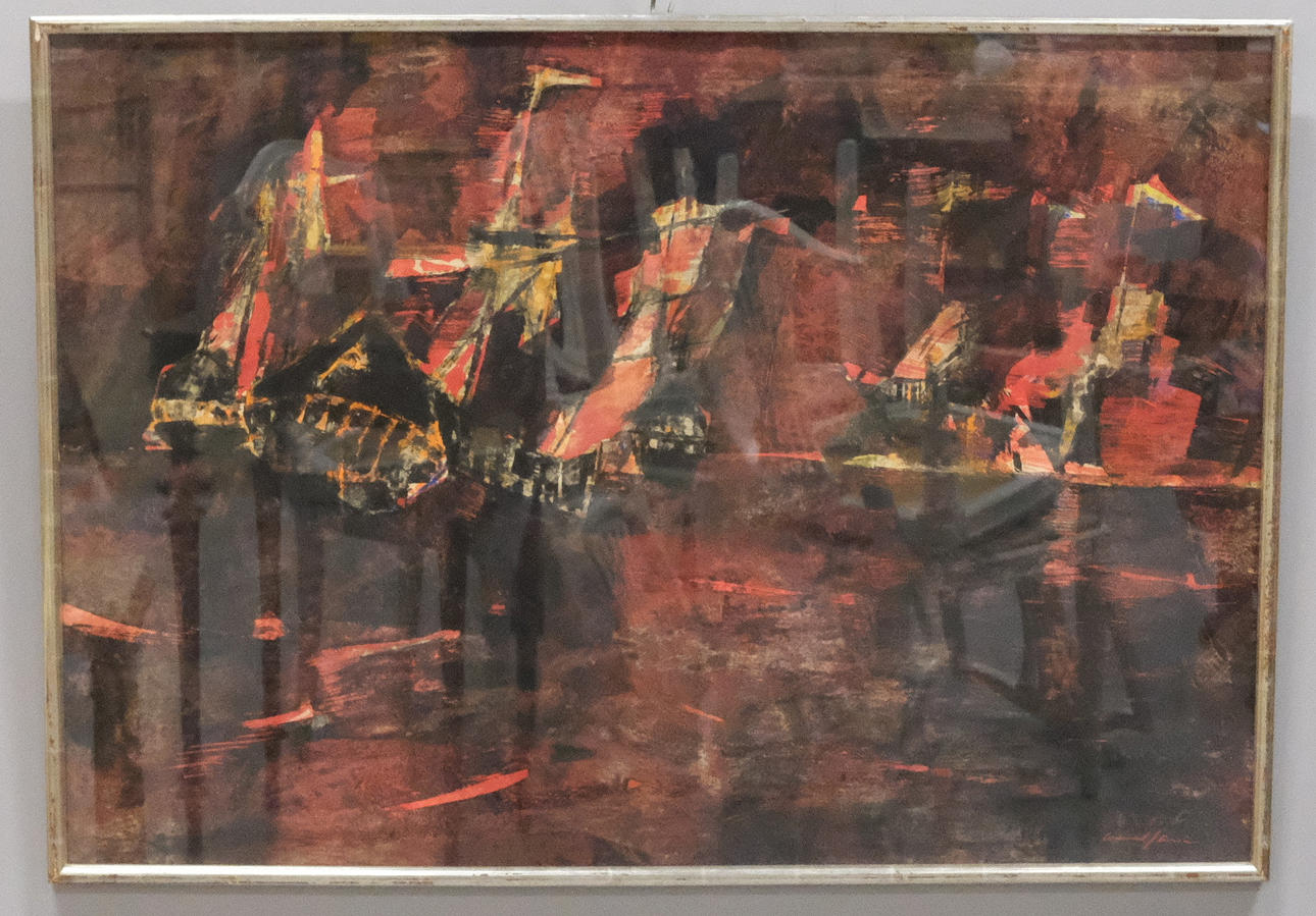 LENNART JÖNSSON. AKVARELL.