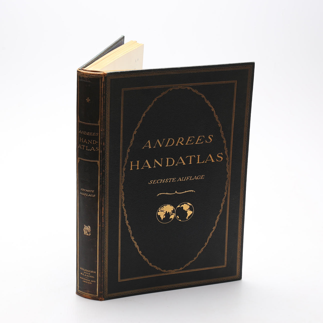 ANDREES HANDATLAS, Bielefeld und Leipzig 1914.