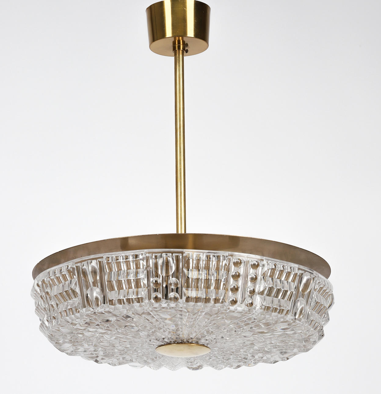 LOFTSLAMPE Plafond model Carl Fagerlund til Orrefors.