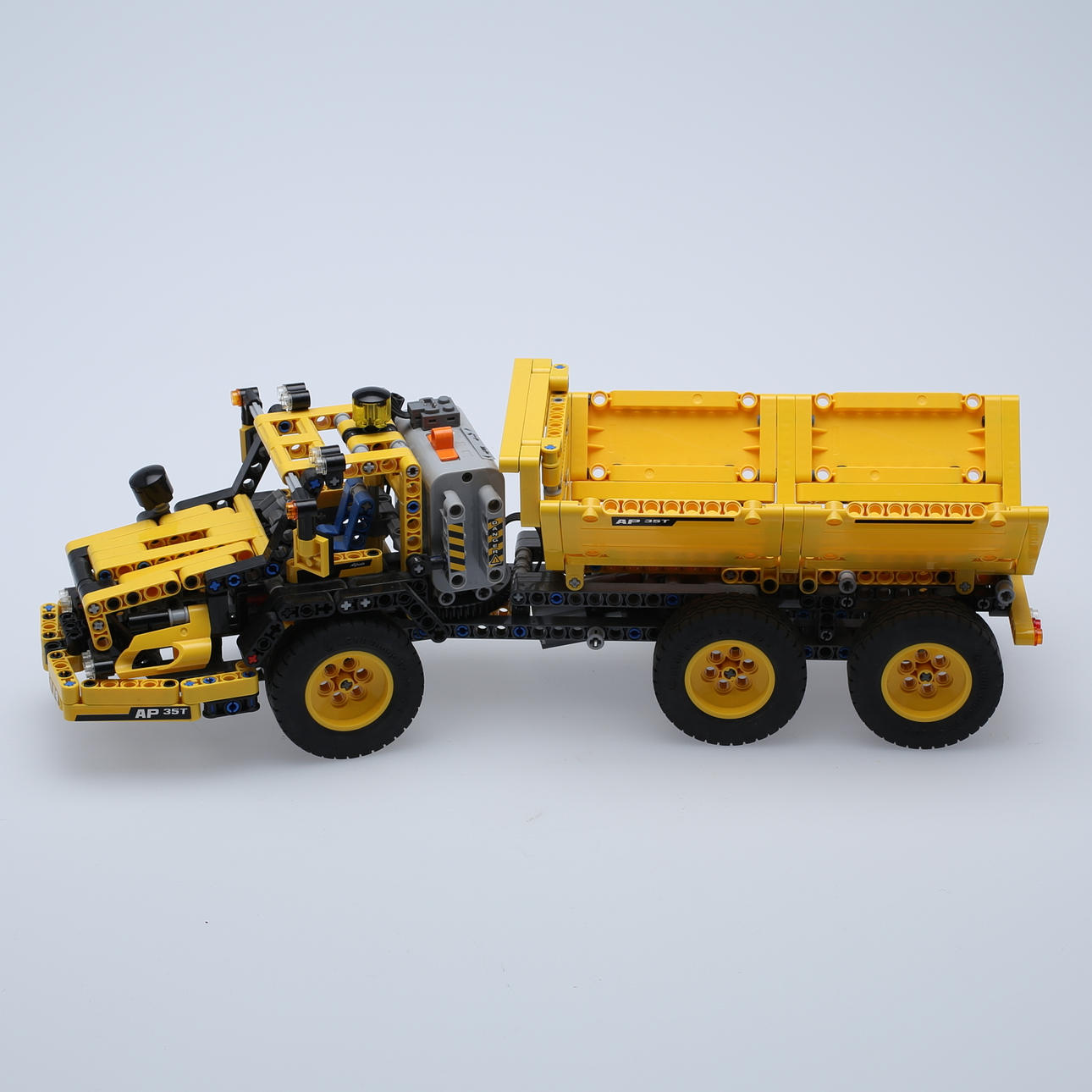 LEGO, TECHNIC, motoriserad, lastbil, modell, 8264.