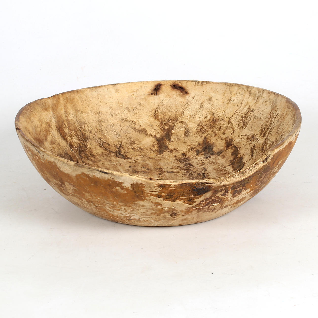 WRILL BOWL, almindelig mand, 1800-tallet. Almue - Skåle og skrin ...