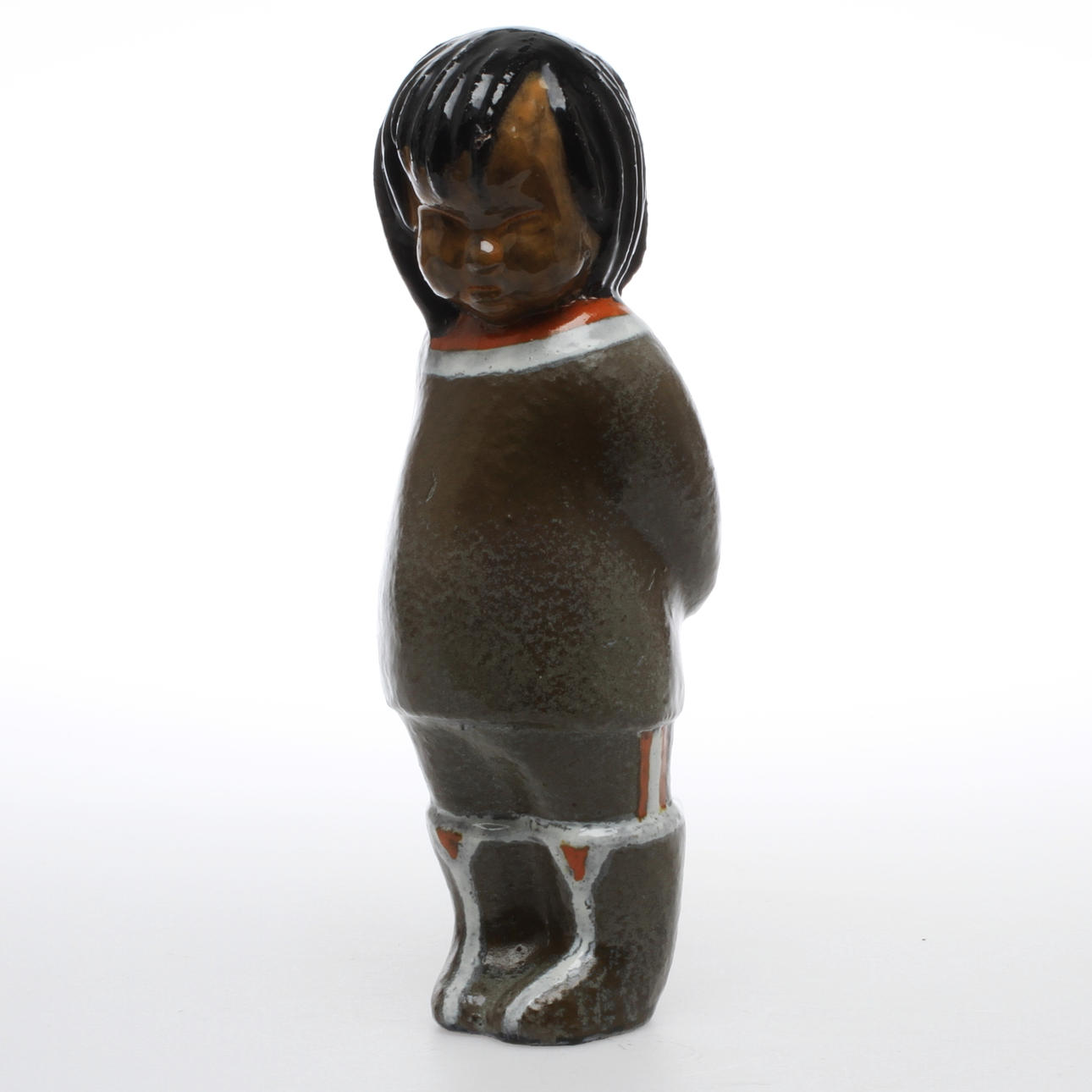 FIGURIN, keramik, Vicke Lindstrand, Upsala-Ekeby, 1900-tal.