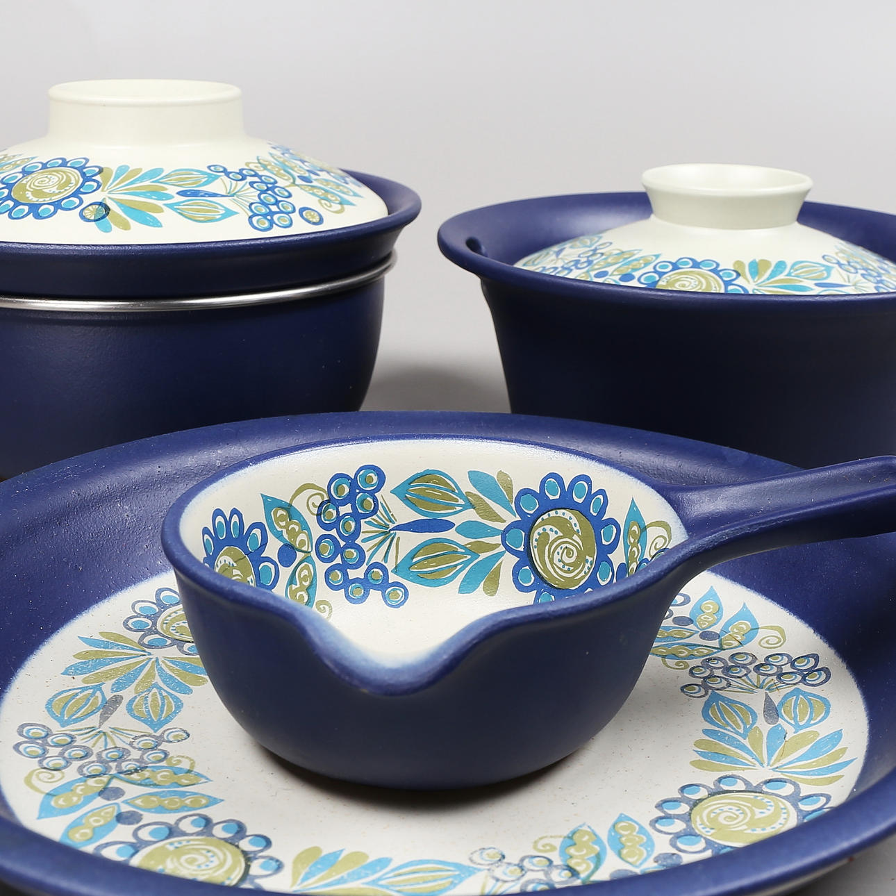 Keramikteile, 4 Teile, "Tor Viking", Vulcanus", Norwegen.