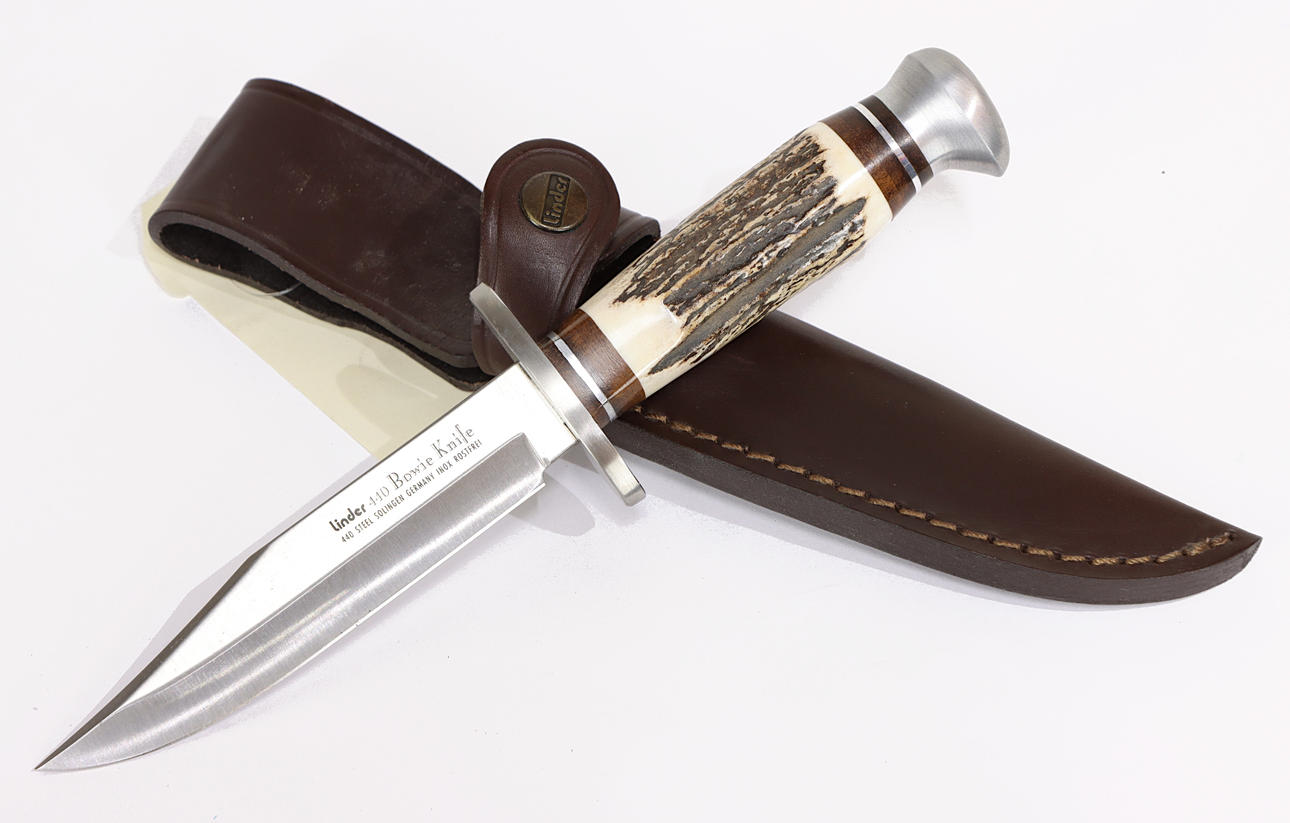 KNIV, LINDER, "Bowie Knife".