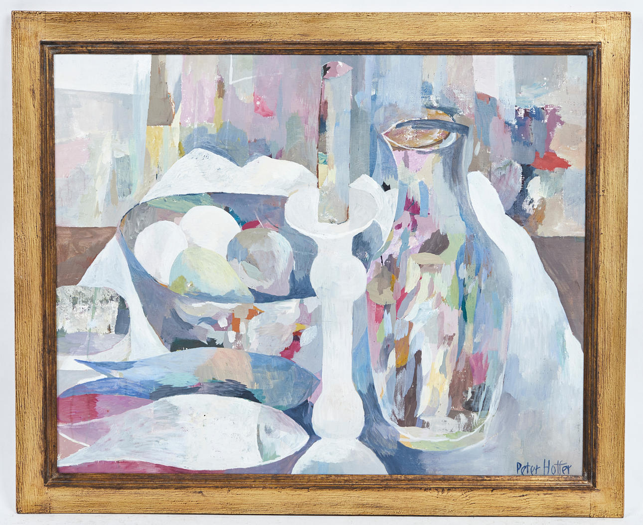 PETER HOTTER. Paintings, still life.