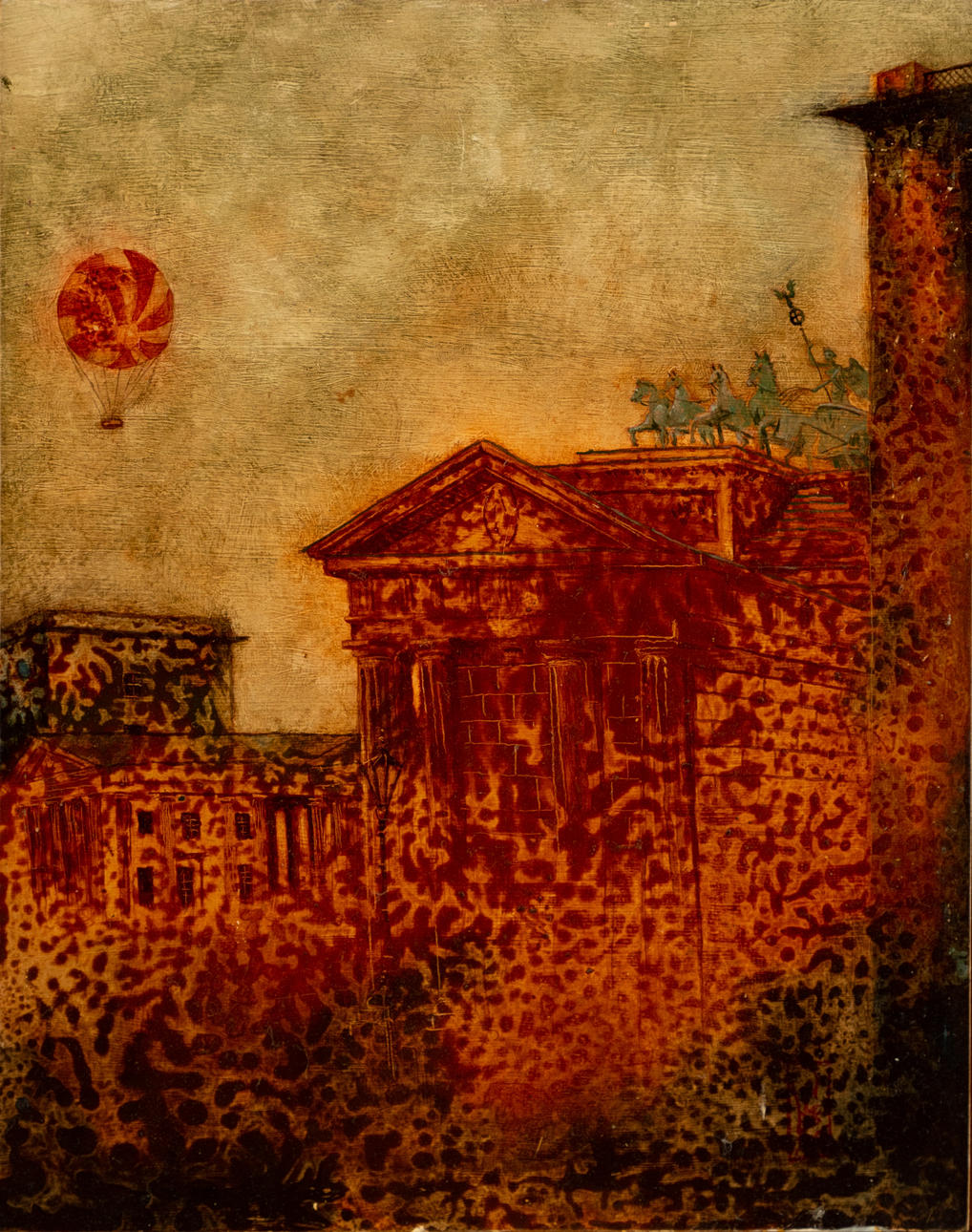 FRANK LINDENBERG (GEB. 1962). Quadriga.