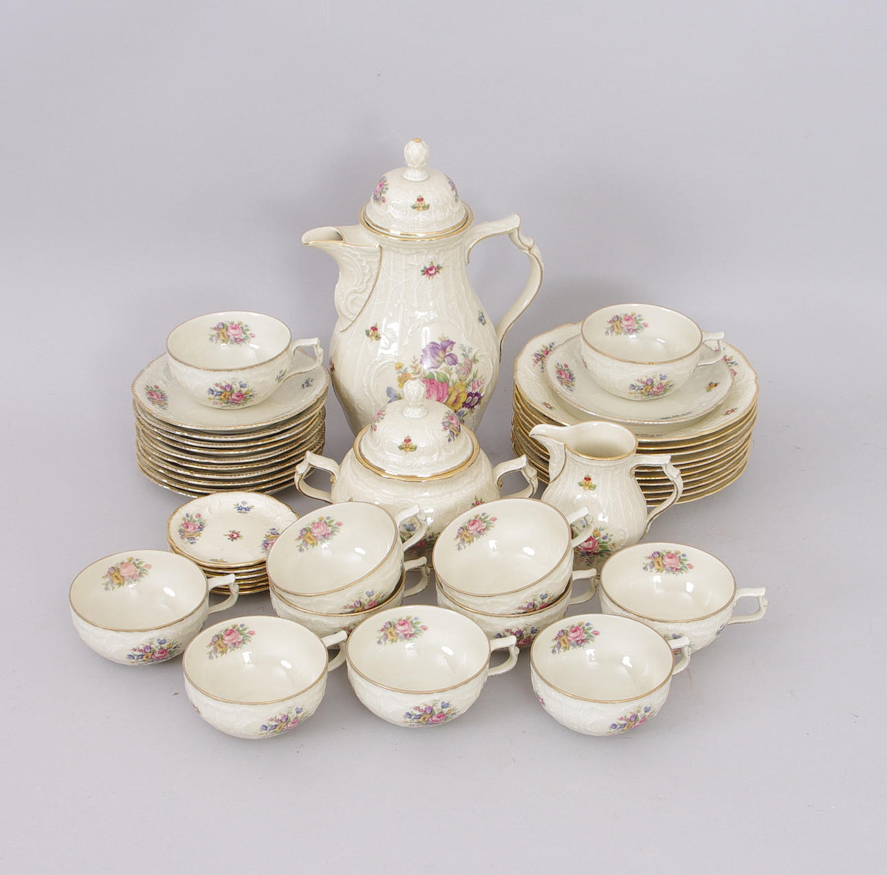 KAFFEESERVICE, Sanssouci, Rosenthal.