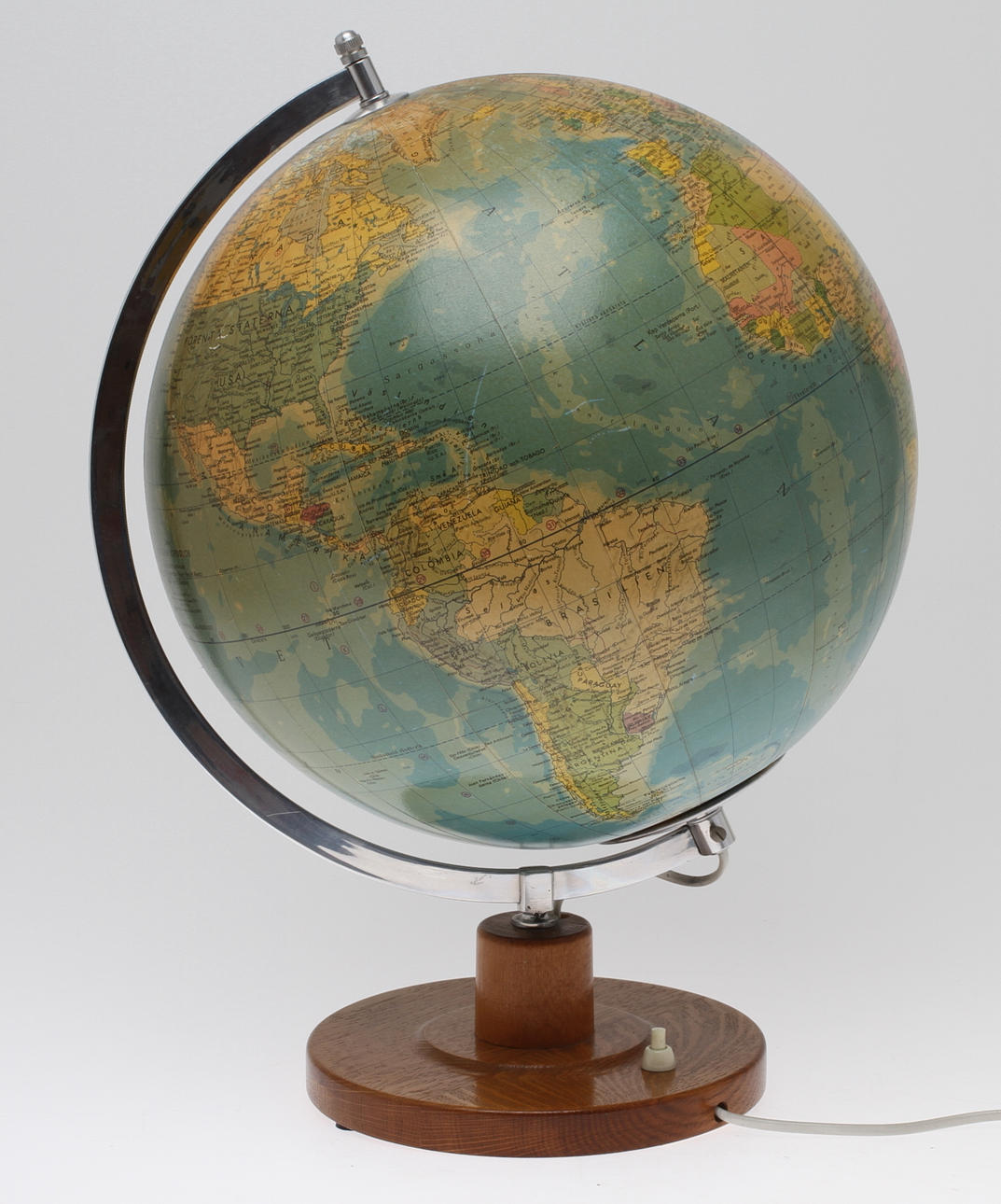 JORDGLOB, "Räth Politiska Jordglob", 1900-tal.