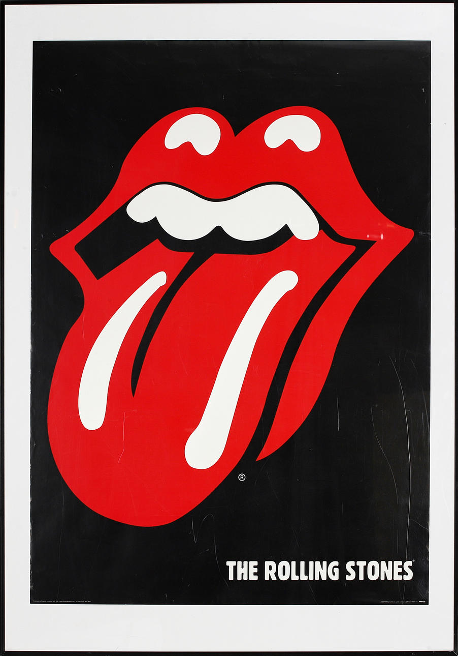 THE ROLLING STONES, 2002, Licks Tour Poster.