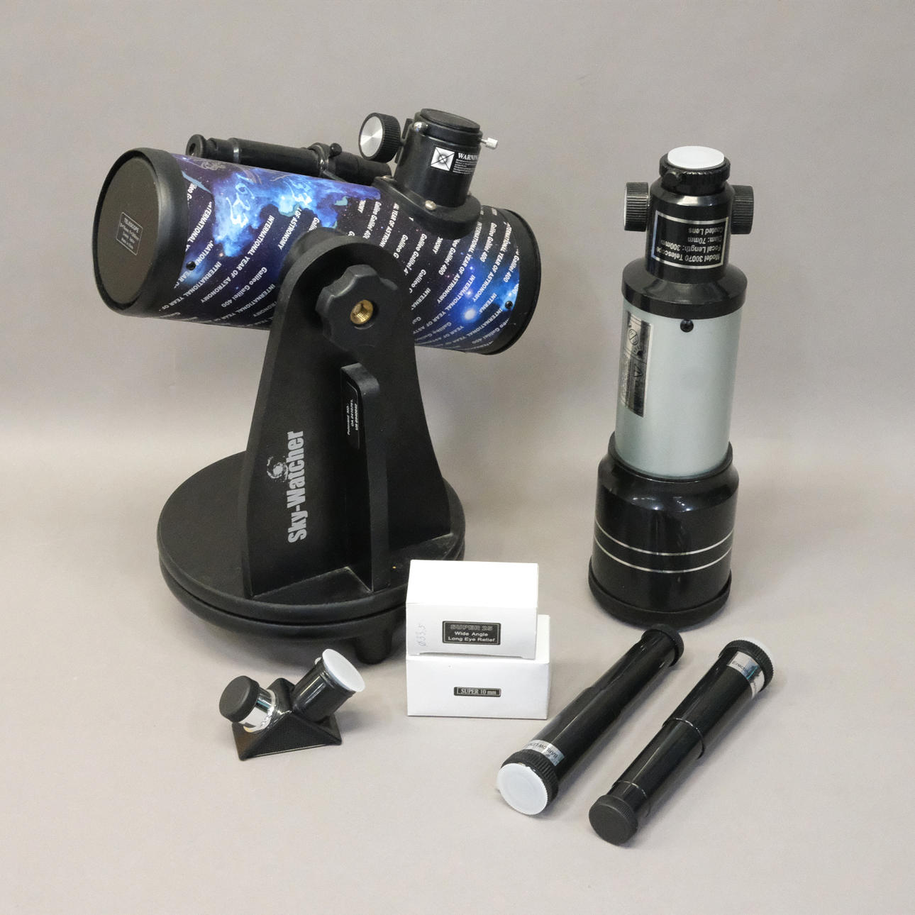 DOS TELESCOPIOS B.A. ESPEJO TELESCOPIO.