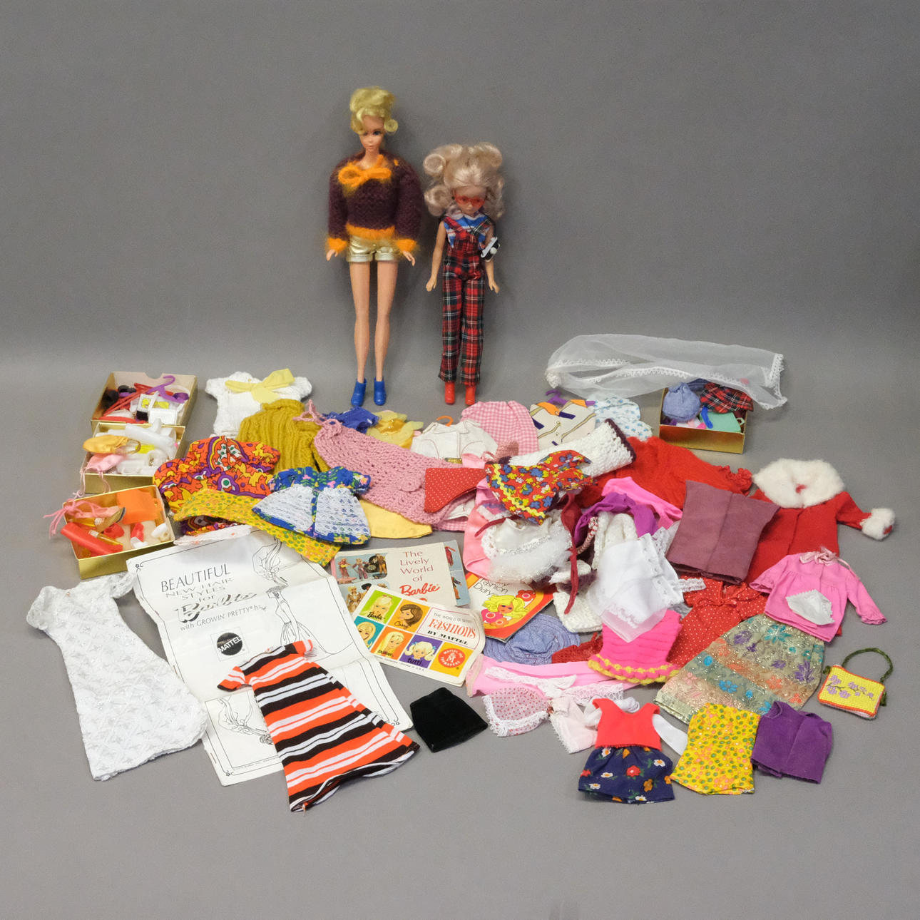 MATTEL BARBIE DOLL AND DOLL.