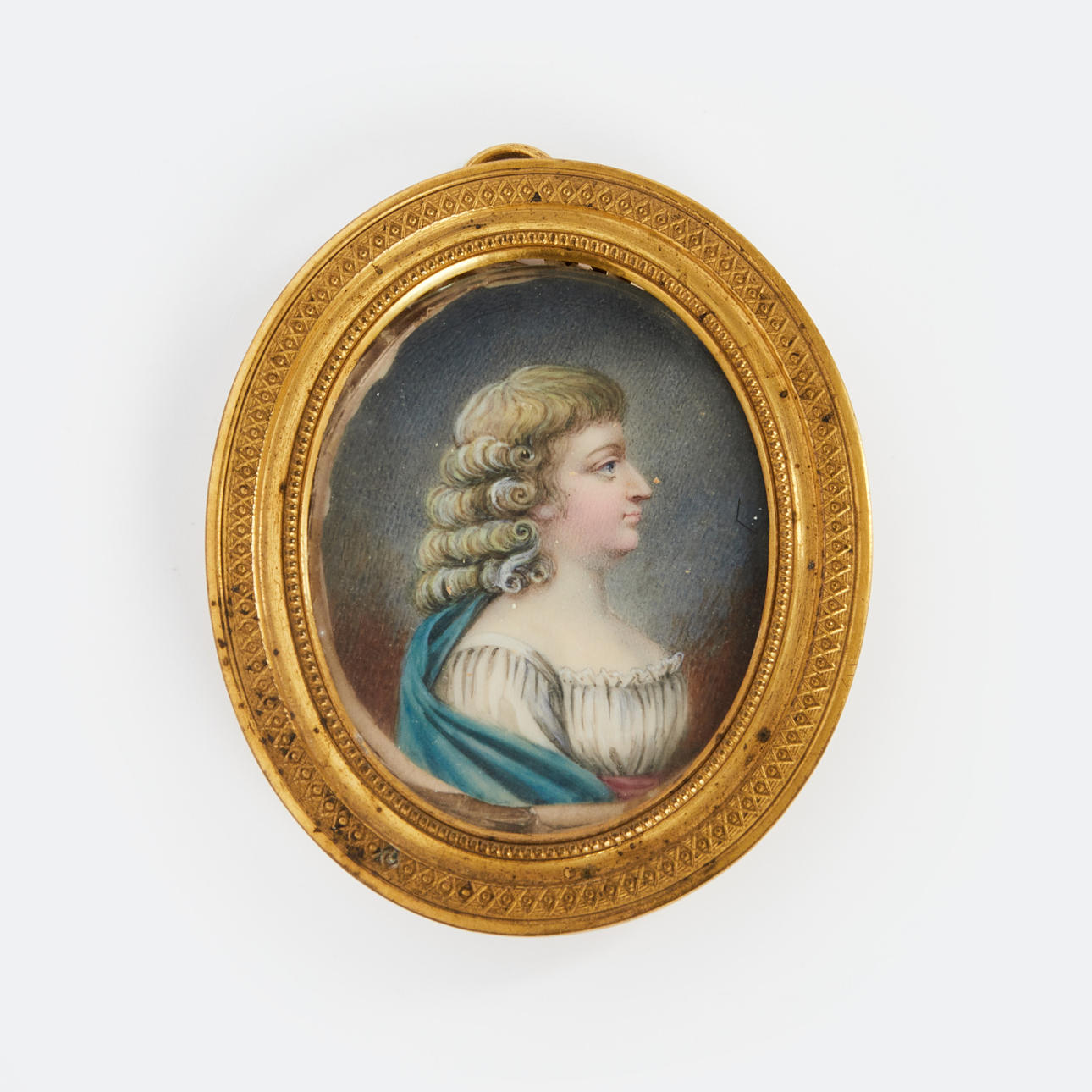 MINIATURE, probably depicting Magdalena Rudenschöld.