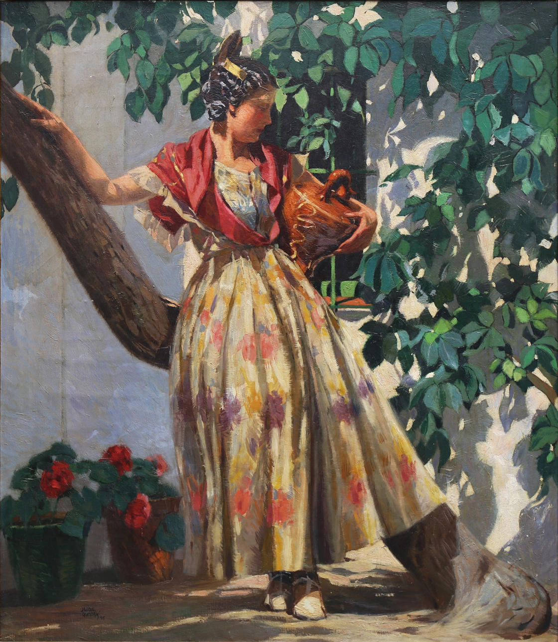 JOSÉ MARÍA VIDAL-QUADRAS. Una joven.