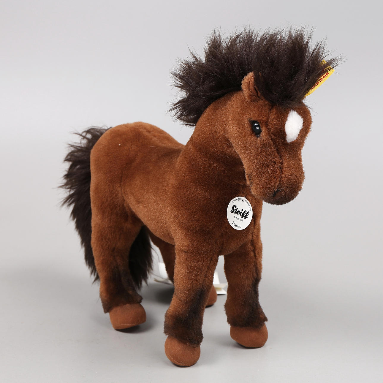 STEIFF, Pferd, "Hanno Hannoveraner", Kuscheltier.