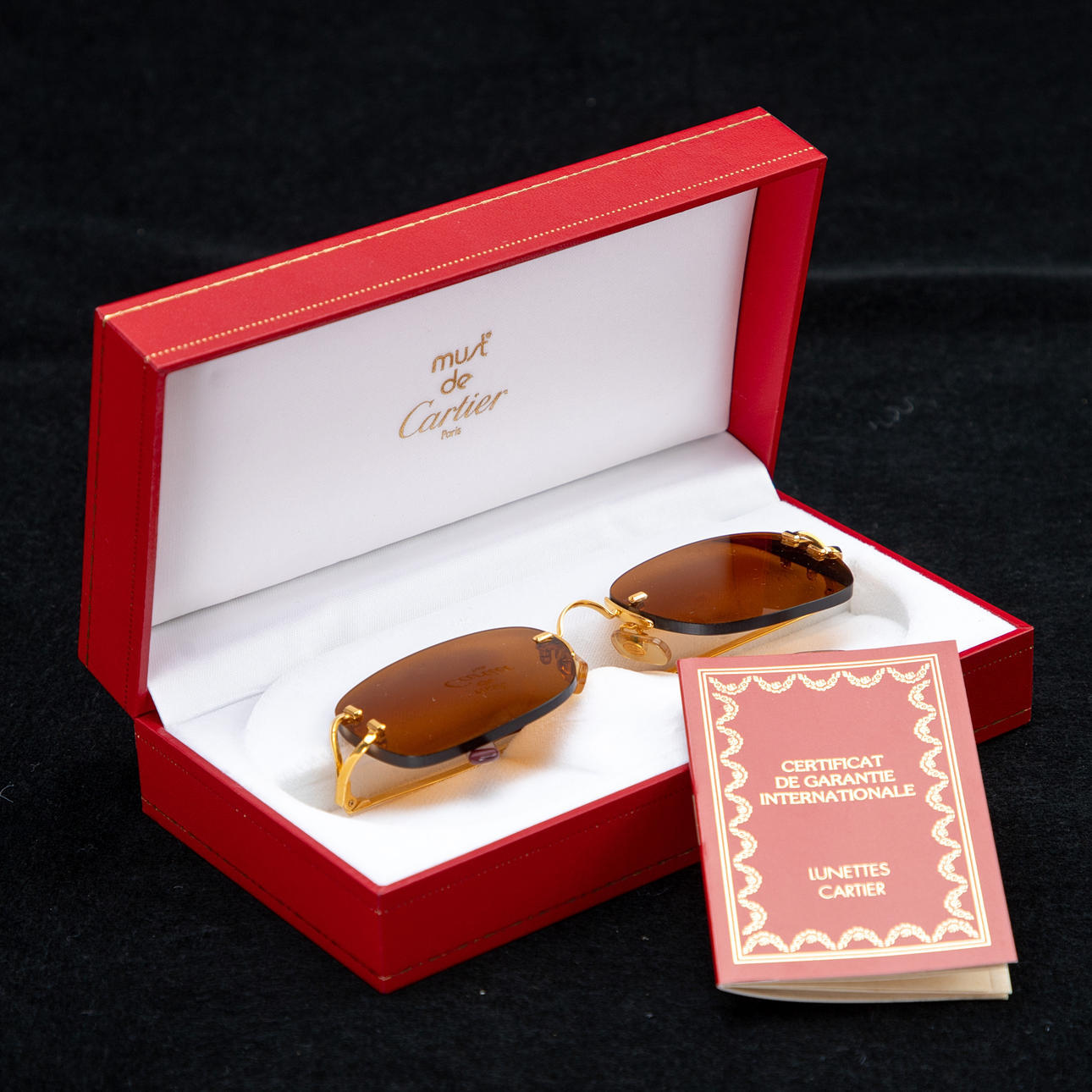 Cartier aurinkolasit/lukulasit.