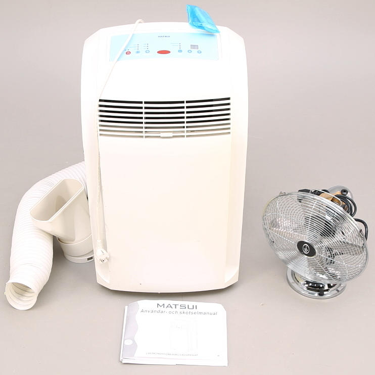 LUFTKONDITIONERING aggregat, Matsui, FLÄKT Princess, rostfri.