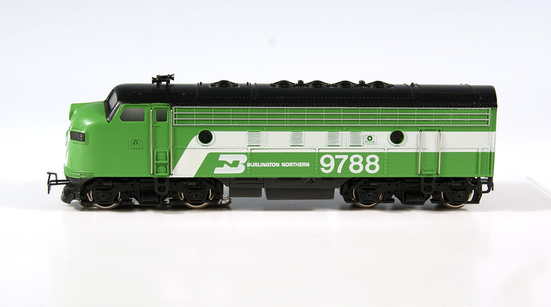 LOK, Märklin H0 4181 ”BURLINGTON NORTHERN” lok. Tyskland. 1900-tal.