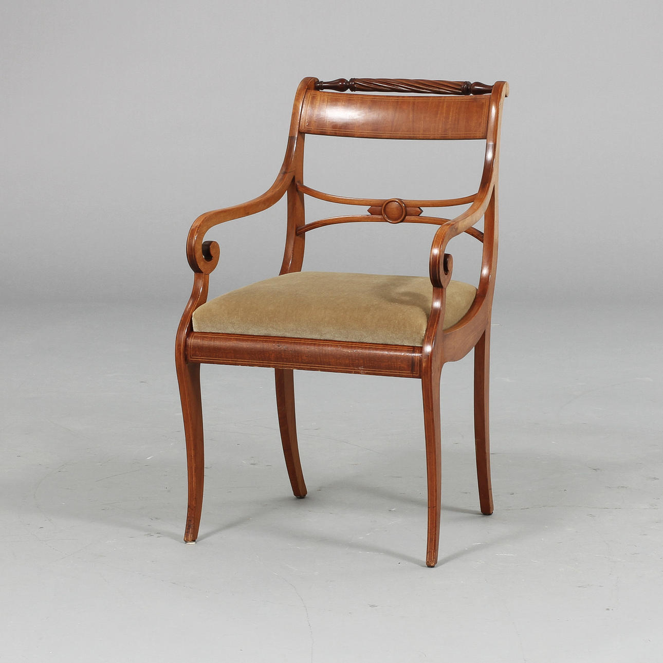 KARMSTOL, empire stil.