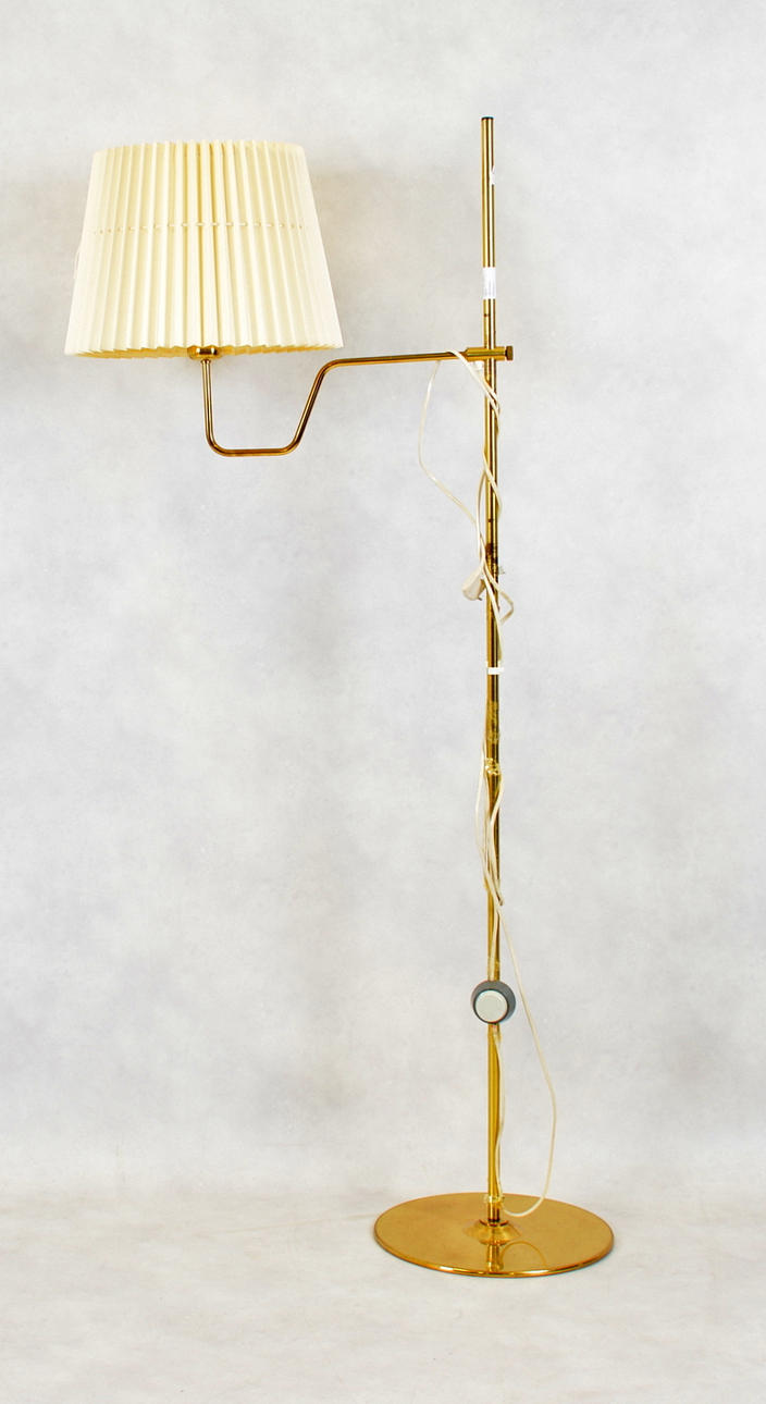 GOLVLAMPA, mässing, Hans Agne Jakobsson, Markaryd.