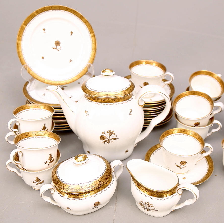 KAFFESERVIS, 28 delar, Gustavsberg, Ambassadör, Wilhelm Kåge, 1930-tal.