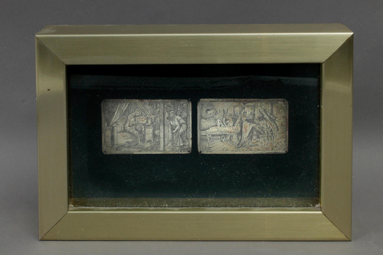 PLATTOR FÖR STÄMPLING. Konst - Skulptur - Auctionet