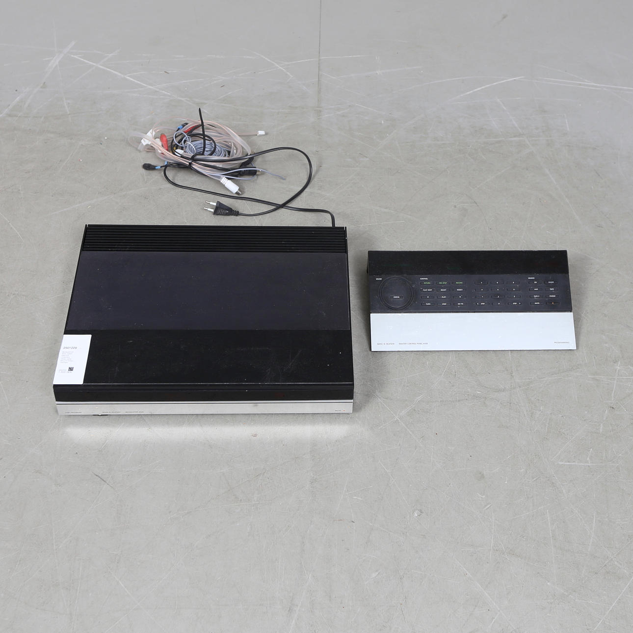 BEOMASTER 6500, OG MASTER CONTROL PANEL 6500, Bang & Olufsen, Danmark.